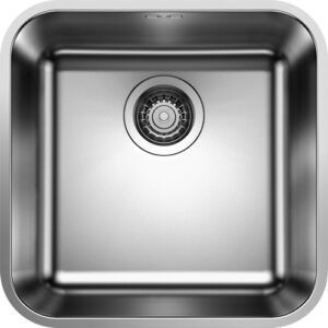 1518201 Lavello sottotop acciaio Inox spazzolato 400x400 mm SUPRA 400-U  BLANCO