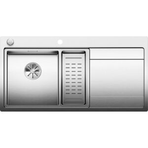 1519819 Sopratop bordo 1 mm e filotop 980x490 mm r15 DIVON II 6 S-IF Vasca Sx BLANCO