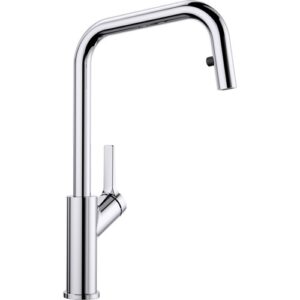 1520765 Miscelatore a canna alta con doccetta estraibile  JURENA-S Cromato BLANCO - immagine 1