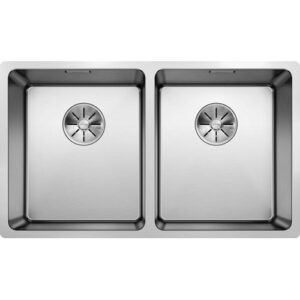 1520830 Lavello sopratop e filotop inox 735x430mm ANDANO 340/340-IF BLANCO