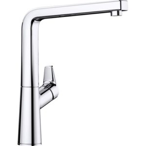 1521267 Miscelatore con canna leggermente inclinata AVONA Cromato BLANCO - immagine 1