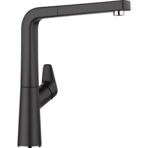 1521278 Miscelatore con canna leggermente inclinata con doccetta AVONA-S Antracite BLANCO - immagine 1