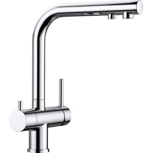 1523128 Miscelatore a 3 vie comandi ed erogatori separati FONTAS II - 3 vie - Cromato BLANCO - immagine 1