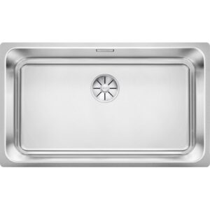 1526126 Lavello sopratop/filotop con scarico e inFino e troppopieno rettangolare 730x430mm SOLIS 700-IF BLANCO