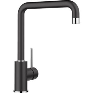 1526159 Miscelatore a canna alta MILI Nero BLANCO