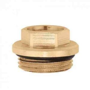 364254 3/4M 1/2F  Raccordo di testa per collettori serie 360  CALEFFI - immagine 1