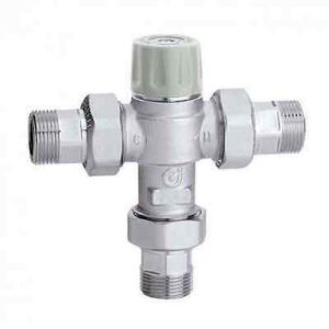 521713 3/4  30/50°C Miscelatore termostatico regolabile con manopola CALEFFI