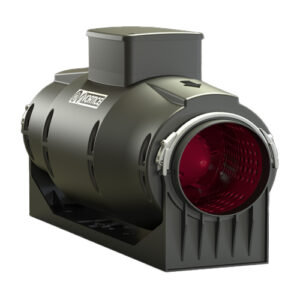 17161 Aspiratore elicocentrifugo supersilenziato in tecnopolimero resistente al fuoco per installazione in-line Ø 125 mm LINEO 125 QUIET VORTICE - immagine 1