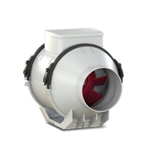 17185 Aspiratore elicocentrifugo in tecnopolimero resistente al fuoco per installazione in-line Ø 100 mm. Timer integrato LINEO 100 T VORTICE - immagine 1