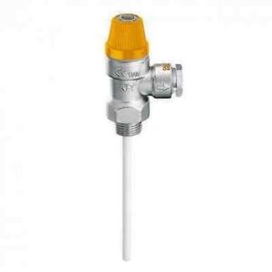 309461 Valvola di sicurezza combinata temperatura e pressione 6 bar CALEFFI