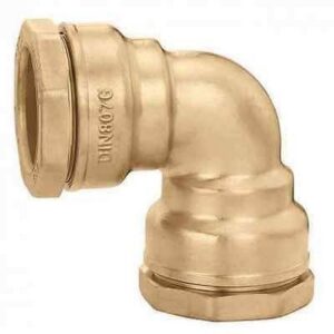 866032 DECA - Raccordo curvo, in ottone Ø 32 CALEFFI - immagine 1