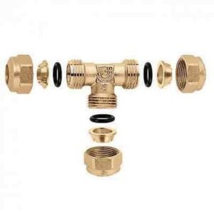906010 Raccordo a tee Ø 10 CALEFFI - immagine 1