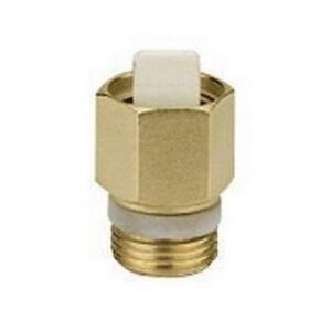 561400 1/2"  M Rubinetto d'intercettazione automatico valvole sfogo aria CALEFFI