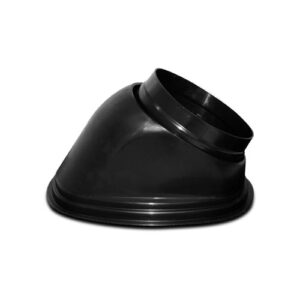 21489  Tegola nera Ø 125/150/160mm TEG D.125/150 5-25° 8525 VORTICE - immagine 1