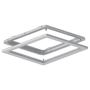 21668 Kit installazione a soffitto Vort Quadro Evo CEILING KIT QUADRO EVO VORTICE - immagine 1