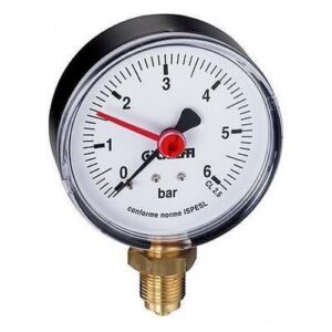 557204 0÷4 1/4'' MANOMETRO POSTAZIONE CENTRALE   SCENTR. Ø 50 CALEFFI - immagine 1