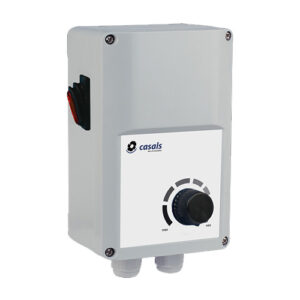21921 Regolatore di velocità elettronico con filtro EMC, interruttore e potenziometro, per il controllo di ventilatori monofase IREM-EMC 1.5 VORTICE - immagine 1
