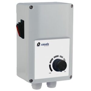 21923 Regolatore di velocità elettronico con filtro EMC, interruttore e potenziometro, per il controllo di ventilatori monofase IREM-EMC 5 VORTICE - immagine 1