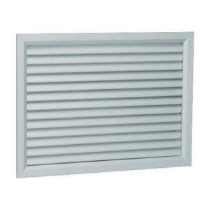 22243 Griglia di ripresa con alette inclinate fisse fissaggio a clips GA 300X150 VORTICE - immagine 1