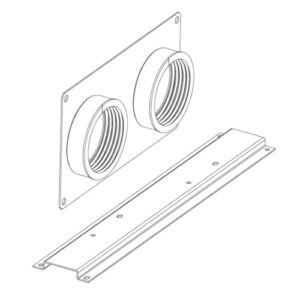 22582 Kit installazione in parallelo lineo Ø 200mm LINEO-PF 200 VORTICE - immagine 1