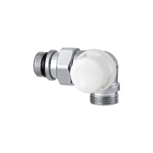226312 Valvola termostatica doppia squadra per comando termostatico elettrotermico elettronico 3/8" - Destra CALEFFI - immagine 1