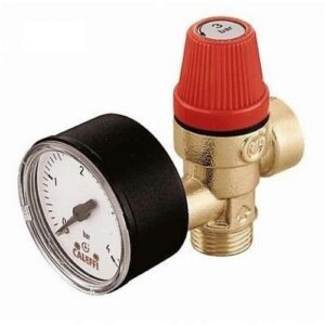314470 314470 Valvola di sicurezza ordinaria 1/2"  manometro CALEFFI