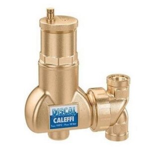 551705 DISCAL Disaeratore per tubazioni verticali 3/4" CALEFFI - immagine 1