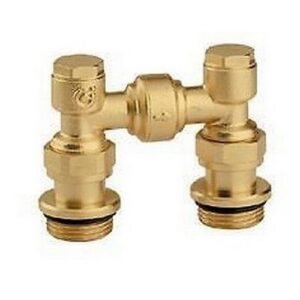 356050 By-pass differenziale per collettori 356 e 357 3/4" M CALEFFI - immagine 1