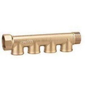 349340 Collettore semplice componibile 3/4" 1/2" F CALEFFI - immagine 1