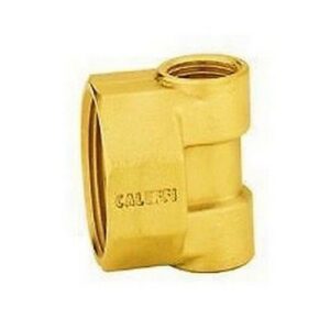 599464 1" F x 1/2" F x 1/2" F Raccordo a doppio attacco radiale. CALEFFI - immagine 1