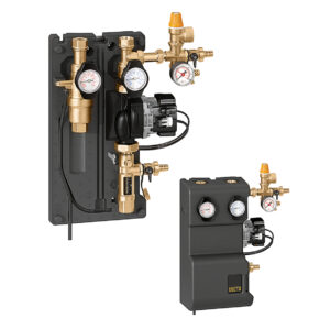 279052HE Gruppo di circolazione per impianti solari senza centralina 3/4"F  8–30 l/min CALEFFI