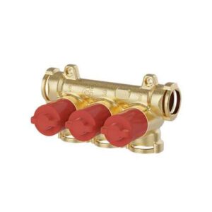 359330 Collettore con intercettazioni singole (manopole rosse) 3 CALEFFI - immagine 1
