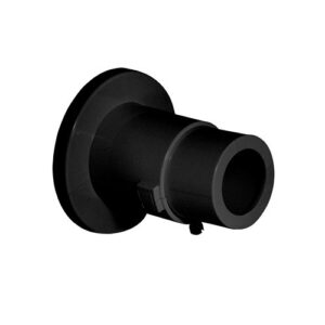 400013 Guscio di finitura copritubo/coprimuro per valvole termostatizzabili HIGH-STYLE - Nero CALEFFI - immagine 1