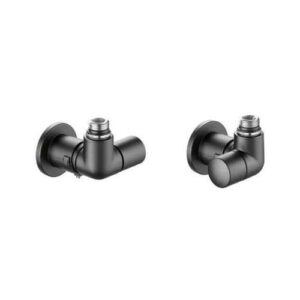 400403 Valvole HIGH-STYLE sinistra finitura nera 1/2” 23 p.1,5 1,27 1,37 CALEFFI - immagine 1