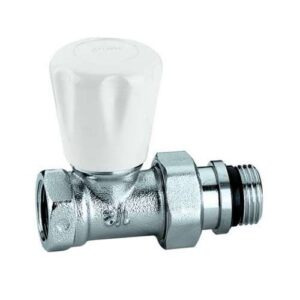 412503 Valvola manuale per radiatori tubo in ferro 3/4" 5 25 CALEFFI - immagine 1