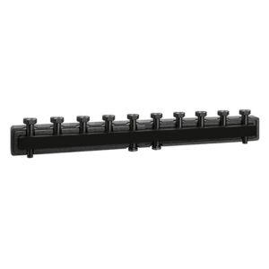550250 Collettore per impianti di riscaldamento e condizionamento con coibentazione 5 derivazioni 1 1/2" CALEFFI - immagine 1