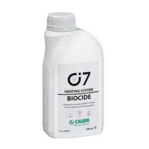 570913 C7 BIOCIDE 0,5 litri blocca la crescita di batteri e funghi nell'impianto CALEFFI