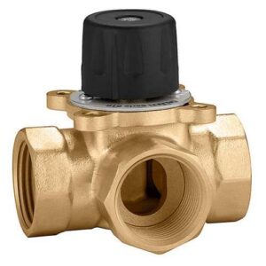 610800 Valvola miscelatrice a tre vie filettata a settore Rp 1 1/2”   25 CALEFFI