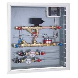 79651H Modulo d'utenza a tre vie Sistema CONTECA® 8 derivazioni CALEFFI - immagine 1