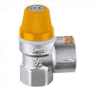 253048 Valvola di sicurezza per impianti solari 1/2" F x 3/4" F 8 bar CALEFFI - immagine 1