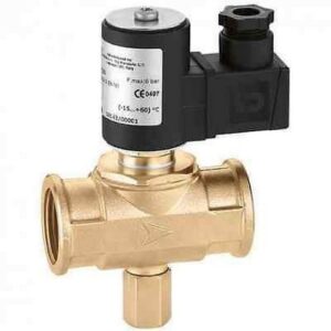 854126 Elettrovalvola gas, normalmente chiusa con riarmo manuale 1" CALEFFI - immagine 1