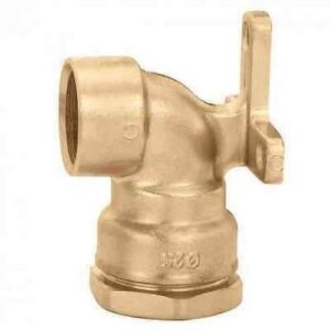 869425 DECA - Raccordo curvo femmina, con attacchi a muro Ø 25 x 1/2" F CALEFFI - immagine 1