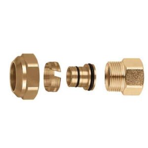 680296 DARCAL - Raccordo meccanico per tubo multistrato 3/4” F - Ø 26x3 CALEFFI - immagine 1