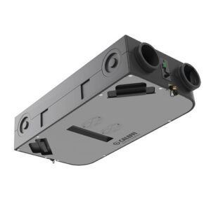 AIR113000 150 Unità VMC per installazione a parete o soffitto con recuperatore di calore sensibile ad alta efficienza – Portata massima 150 m³/h CALEFFI - immagine 1