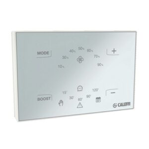 AIR190201 Comando touch a LED con controllo portata manuale CALEFFI - immagine 1