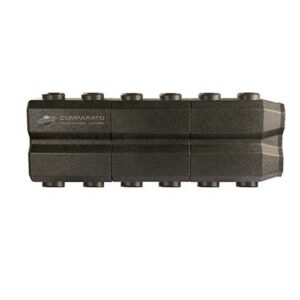 CBC33D34 Coibentazione collettore contrapposto diacol 3+3 zone attacchi filettati 3/4" o con girelli 1" interasse 125mm COMPARATO