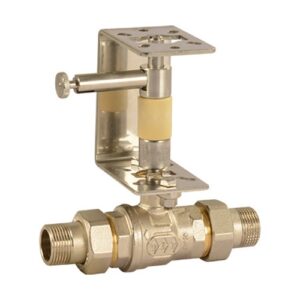 DC2C2AD9 Corpo valvola diamant PRO 2 vie 1" con distanziale, taglio termico apertura manuale COMPARATO