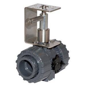 DC2C2C3D4 Valvola diamant 2 vie 1" pvc filettato con apertura manuale COMPARATO - immagine 1