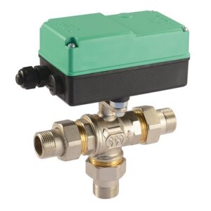 DY222B3A Valvola motorizzata diamant 2000 3 vie MMM 230V 35sec 90° 3/4" COMPARATO