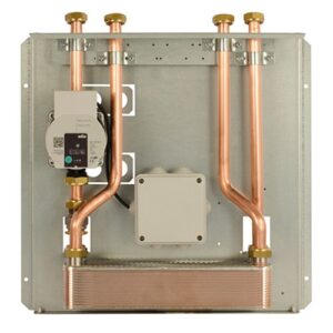 ES1P24E Interfaccia idraulica termocamino/caldaia ecokam t per circuito caldaia a gas fino a 24kw con circolatore impianto erp COMPARATO